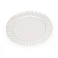 6" Clear Plastic Plate